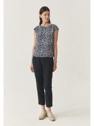 TATUUM Bluzka w kolorze granatowo-białym rozmiar: 38. Niebieskie bluzki Tatuum, bez wzorów, z wiskozy, bez kołnierzyka, bez ramiączek. Za 82.83 zł.