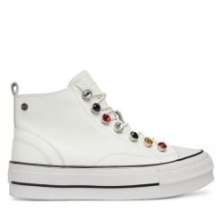 Trampki GOE. Białe trampki GOE, bez wzorów, bez zapięcia. Za 319.99 zł.