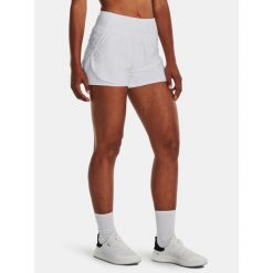 Spodenki Damskie Sportowe Under Armour Vanish 2in1 Short. Białe szorty sportowe Under Armour, bez wzorów, na fitness i siłownię. W wyprzedaży za 129.99 zł.