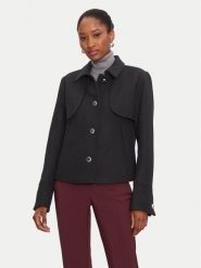 Morgan Marynarka 242-GMIM Czarny Regular Fit. Czarne marynarki i żakiety Morgan, bez wzorów, z syntetyku, bez ramiączek. Za 349.99 zł.