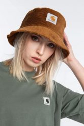 Czapka kapelusz Bucket Carhartt WIP Cord Bucket Hat I028162-1NFXX (S/M). Brązowe kapelusze Carhartt, bez wzorów, eleganckie. Za 229.00 zł.