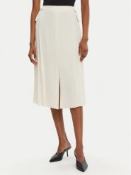 Rinascimento Spódnica midi CFC0122491003 Écru Regular Fit. Spódnice Rinascimento, s, bez wzorów, z syntetyku, midi. Za 359.99 zł.