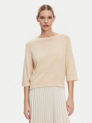Kontatto Sweter 3M0505C Beżowy Regular Fit. Brązowe swetry Kontatto, m, bez wzorów, z wiskozy, bez ramiączek. Za 219.99 zł.