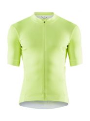Craft Koszulka kolarska "Essence Jersey" w kolorze zielonym rozmiar: S. Zielone t-shirty sportowe Craft, s, bez wzorów, z jersey, bez ramiączek, rowerowe. Za 130.35 zł.