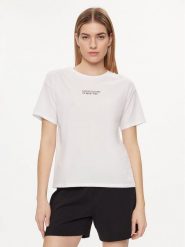 United Colors Of Benetton Koszulka piżamowa 30963M04R Biały Regular Fit. Białe koszule nocne United Colors Of Benetton, m, bez wzorów, z bawełny, bez ramiączek. Za 59.99 zł.