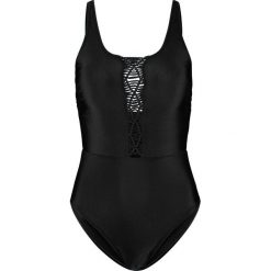 Kostium kąpielowy bonprix czarny. Czarne stroje jednoczęściowe bonprix, bez wzorów. Za 59.99 zł.