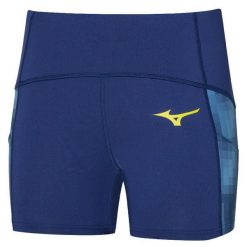 Szorty damskie Mizuno. Niebieskie szorty Mizuno, bez wzorów, sportowe. Za 172.50 zł.