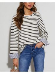 Milan Kiss Bluzka w kolorze kremowym rozmiar: M. Brązowe bluzki Milan Kiss, m, bez wzorów, bez kołnierzyka, bez ramiączek. Za 130.99 zł.