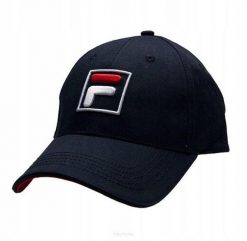 Czapka tenisowa Fila Baseball Cap Forze granatowa. Niebieskie czapki z daszkiem Fila, bez wzorów, z bawełny, eleganckie. Za 69.00 zł.