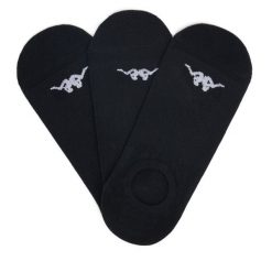 Stopki Kappa. Czarne skarpetki Kappa, bez wzorów. Za 24.99 zł.