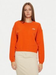 American Vintage Bluza Izubird IZU03AH24 Pomarańczowy Regular Fit. Brązowe bluzy American Vintage, s, bez wzorów, z bawełny, bez kaptura. Za 229.99 zł.