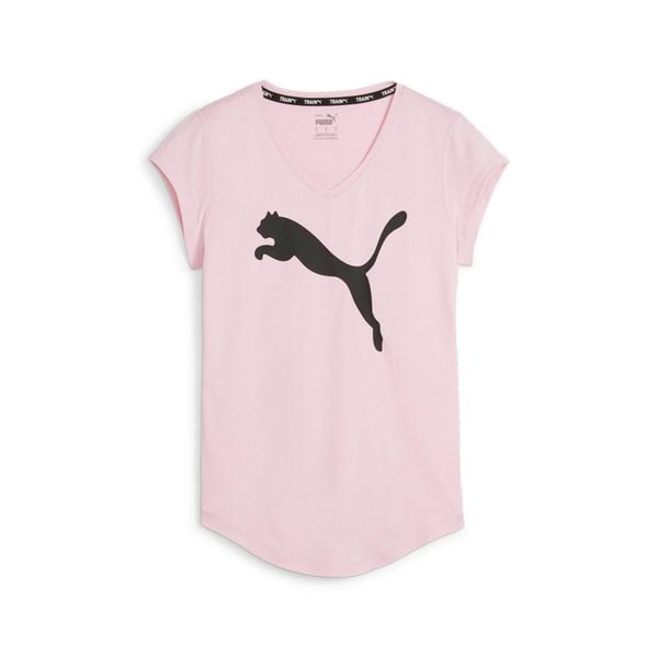 Koszulka sportowa damska Train Favorite Heather Cat. Czerwone t-shirty sportowe Puma, s, bez wzorów, bez ramiączek. Za 91.99 zł.