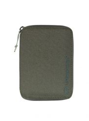 Portfel Lifeventure Recycled RFiD Mini Travel Wallet - olive. Zielone portfele Lifeventure, bez wzorów, z nylonu. Za 115.49 zł.