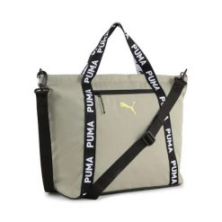 Puma Essentials Training Torba Shopper 19L – beżowy/szaro-niebieski. Brązowe torby sportowe Puma, bez wzorów, z materiału. Za 109.00 zł.