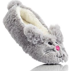 Kapcie "Zając" bonprix szary. Baleriny marki bonprix. Za 24.99 zł.