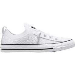 Buty sportowe Converse Chuck Taylor All Star Shoreline Knit. Białe buty treningowe Converse, bez wzorów, bez zapięcia. Za 390.00 zł.