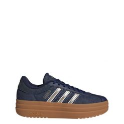 Buty VL Court Bold. Fioletowe buty treningowe adidas, bez wzorów, bez zapięcia. Za 369.00 zł.