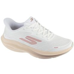 Buty do biegania damskie, Slip-Ins: SKX Aero Pulse. Białe buty do biegania Skechers, bez wzorów, bez zapięcia, do biegania. Za 499.99 zł.