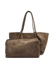Weekend Max Mara Torebka Kapesi 2625516165 Beżowy. Brązowe torebki klasyczne Weekend Max Mara, bez wzorów, ze skóry, bez dodatków. Za 2,729.00 zł.