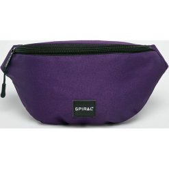 Spiral - Saszetka. Fioletowe nerki i saszetki Spiral, bez wzorów, z materiału, casualowe, średnie, bez dodatków. W wyprzedaży za 49.90 zł.