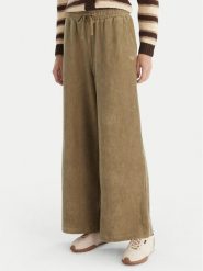 Roxy Spodnie materiałowe Lekeito Pant Knit ERJNP03691 Zielony Regular Fit. Zielone spodnie materiałowe Roxy, bez wzorów, z bawełny. Za 319.99 zł.