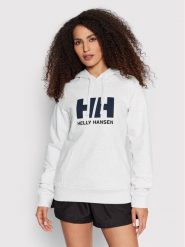 Helly Hansen Bluza Logo 33978 Szary Regular Fit. Szare bluzy Helly Hansen, xs, bez wzorów, z bawełny, bez kaptura. Za 229.99 zł.