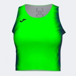 Damski tank top Joma Top Elite Xi. Niebieskie topy Joma, l, bez wzorów, sportowe, bez kołnierzyka, bez ramiączek. Za 155.30 zł.