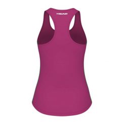 Koszulka bez rękawów damska SPIRIT Tank Top. Czerwone topy Head, m, bez wzorów, sportowe, bez kołnierzyka, bez ramiączek. W wyprzedaży za 168.00 zł.