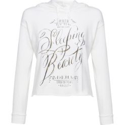 Bluza DEHA DANCE. Białe bluzy Deha, bez wzorów, z dzianiny, z kapturem. W wyprzedaży za 144.00 zł.
