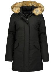 ANAPURNA Parka "Dinastiana" w kolorze czarnym rozmiar: XXL. Czarne płaszcze ANAPURNA, xxl, bez wzorów, klasyczne, bez kaptura. Za 158.10 zł.