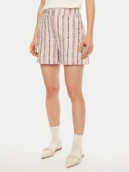 Munthe Szorty materiałowe Seileen 244141524411 Różowy Regular Fit. Czerwone szorty Munthe, bez wzorów, z materiału. Za 659.99 zł.