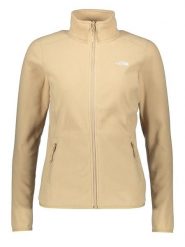 The North Face Kurtka polarowa "Glacier" w kolorze beżowym rozmiar: M. Brązowe kurtki The North Face, m, bez wzorów, z polaru, bez kaptura. Za 192.33 zł.