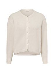 American vintage Kardigan z dodatkiem alpaki Kobiety Wełna biały, M. Białe swetry American Vintage, m, bez wzorów, z wełny, vintage, bez ramiączek. Za 799.95 zł.
