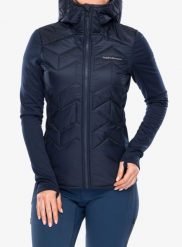 Kurtka hybrydowa damska Peak Performance Elevate Liner Hybrid Hood. Niebieskie kurtki Peak Performance, l, bez wzorów, z materiału, bez kaptura. Za 834.89 zł.