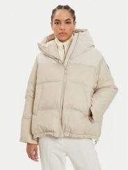 Bomboogie Kurtka puchowa GW7524TNM4 Beżowy Regular Fit. Brązowe kurtki Bomboogie, bez wzorów, z puchu, bez kaptura. Za 799.99 zł.