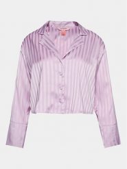 Hunkemöller Koszulka piżamowa 203168 Fioletowy Comfortable Fit. Fioletowe koszule nocne Hunkemöller, l, bez wzorów, z syntetyku, bez ramiączek. Za 89.99 zł.