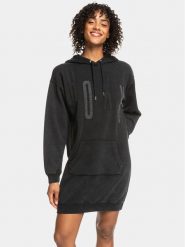 Roxy Sukienka codzienna Sound Waves Ktdr ERJKD03445 Szary Regular Fit. Szare sukienki Roxy, na co dzień, s, bez wzorów, z bawełny, bez kołnierzyka, bez ramiączek, proste. Za 219.99 zł.