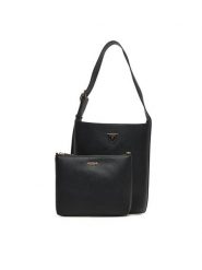 Guess Torebka HWBG69 74040 Czarny. Czarne torebki klasyczne Guess, z aplikacjami, ze skóry, bez dodatków. Za 469.99 zł.