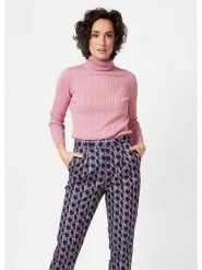 4funkyflavours Golf w kolorze jasnoróżowym rozmiar: L. Różowe swetry 4funkyflavours, l, bez wzorów, ze splotem, bez ramiączek. Za 127.65 zł.