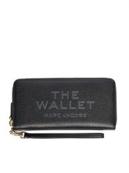 Marc Jacobs Portfel 2P4SMP015S02 Czarny. Czarne portfele Marc Jacobs, bez wzorów, ze skóry. Za 689.99 zł.