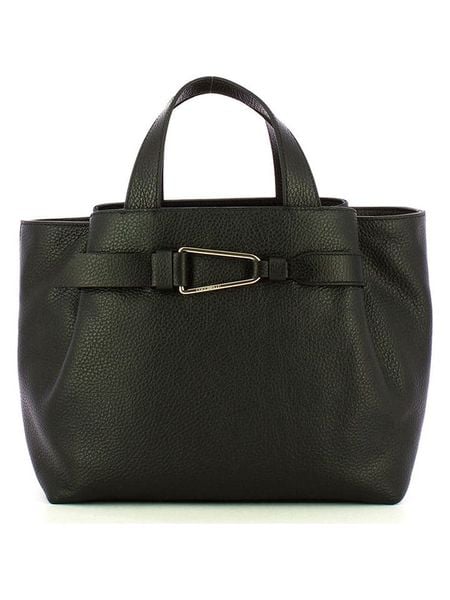 COCCINELLE Skórzana torebka w kolorze czarnym - 28 x 23 x 12 cm rozmiar: onesize. Czarne torebki klasyczne Coccinelle, bez wzorów, z materiału, przez ramię, bez dodatków. Za 1,221.27 zł.