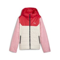 Młodzieżowa kurtka ocieplana Essentials z kapturem PUMA Alpine Snow White. Biała kurtki do biegania Puma, m, bez wzorów, z kapturem, do biegania. Za 299.00 zł.