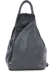 Anna Morellini Skórzany plecak "Novara" w kolorze szarym - 29 x 34 x 13 cm rozmiar: onesize. Szare plecaki Anna Morellini, bez wzorów, z materiału, bez dodatków. Za 304.99 zł.