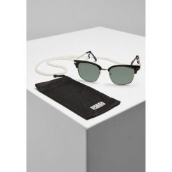 Okulary przeciwsłoneczne Urban Classics crete avec chaine. Czarne okulary przeciwsłoneczne Urban Classics, bez wzorów. Za 129.00 zł.
