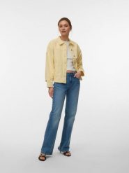 Vero Moda Kurtka koszulowa w kolorze żółtym rozmiar: S. Żółte kurtki Vero Moda, s, bez wzorów, bez kaptura. Za 134.84 zł.