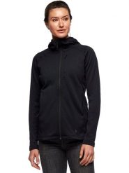 Black Diamond Kurtka polarowa "Factor" w kolorze czarnym rozmiar: XL. Czarne kurtki Black Diamond, xl, bez wzorów, z polaru, bez kaptura. Za 280.44 zł.