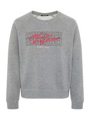 Chiemsee Bluza w kolorze szarym rozmiar: M. Szare bluzy Chiemsee, m, bez wzorów, z bawełny, bez kaptura. Za 134.45 zł.