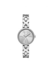 Armani Exchange Zegarek Ava AX5830 Srebrny. Szare, analogowe zegarki Armani Exchange, srebrne. Za 789.99 zł.