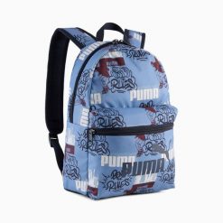 Puma Plecak Phase Aop Small 09132404. Niebieskie plecaki Puma, bez wzorów, bez dodatków. Za 64.99 zł.