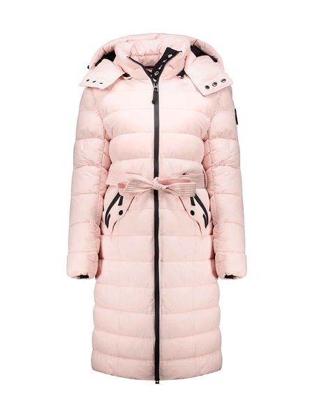 Canadian Peak Płaszcz zimowy "Cabimeak" w kolorze jasnoróżowym rozmiar: M. Różowe płaszcze Canadian Peak, na zimę, m, bez wzorów, z puchu, bez kaptura. Za 545.19 zł.